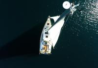 Segelyacht Windanzeige an der Mastspitze Segelboot Segelyacht elan 45 impression Segel